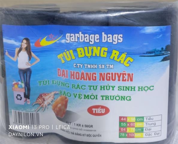 Túi Đựng Rác,dây nilon đen,dây nilon,dây nem,dây buộc, dây cuồn nón