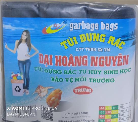 Túi Đựng Rác,dây nilon đen,dây nilon,dây nem,dây buộc, dây cuồn nón