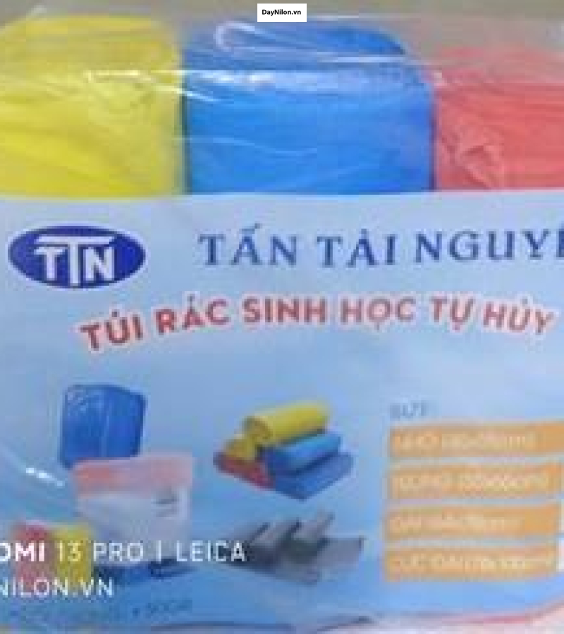 Túi rác Đại màu - Tấn Tài Nguyên