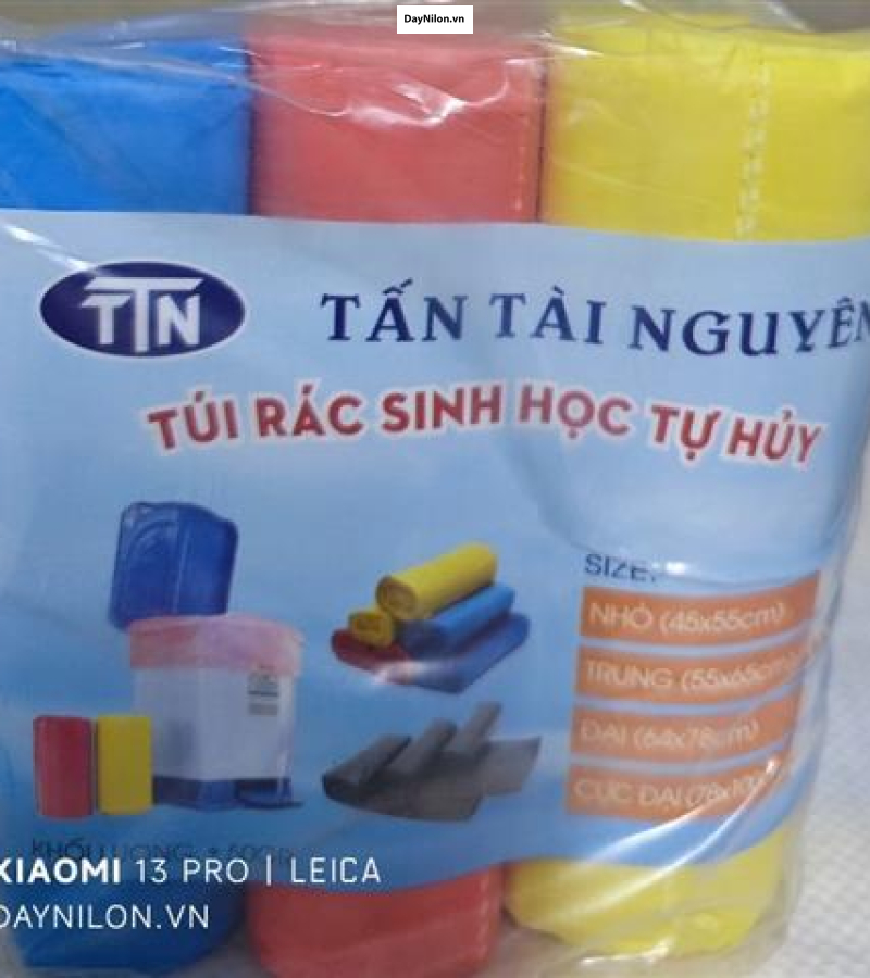 Túi rác Đại màu - Tấn Tài Nguyên