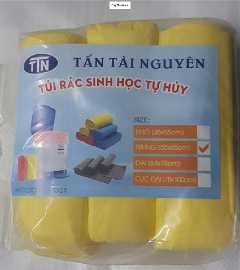 Túi rác Đại màu - Tấn Tài Nguyên