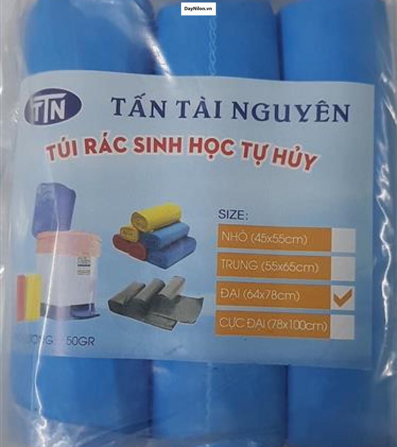 Túi rác Đại màu - Tấn Tài Nguyên