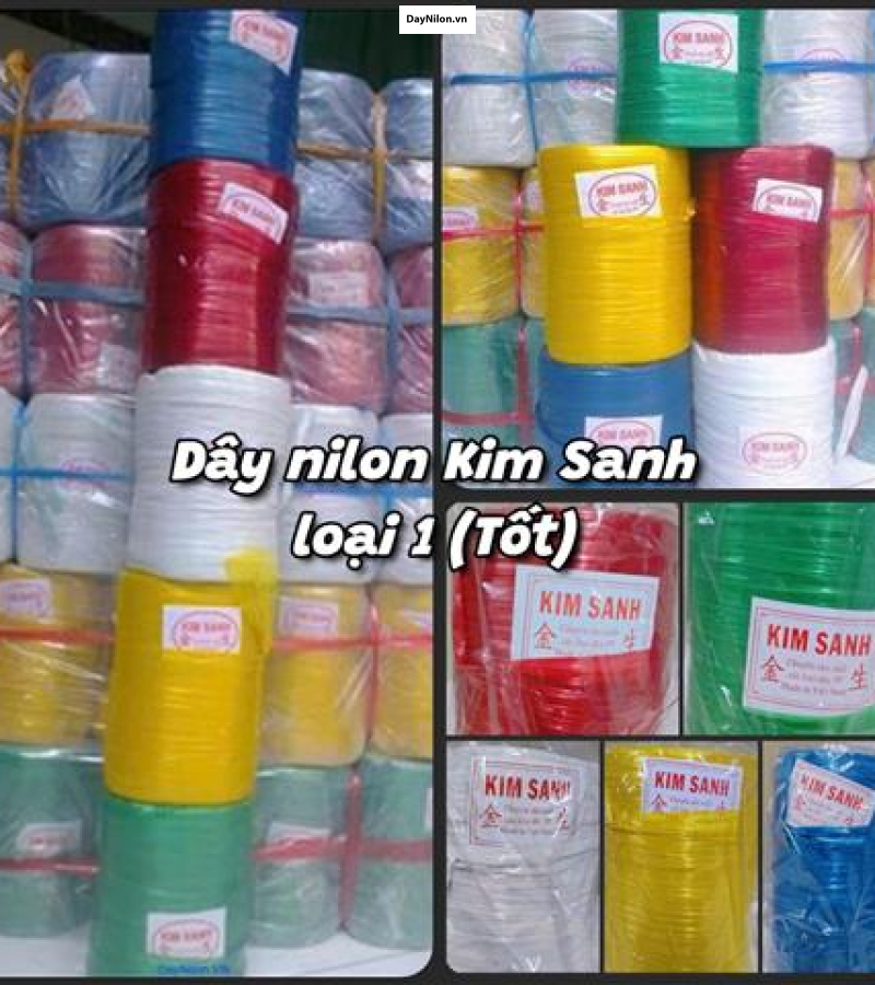 Dây nilon Kim Sanh Tốt (Màu Lá)