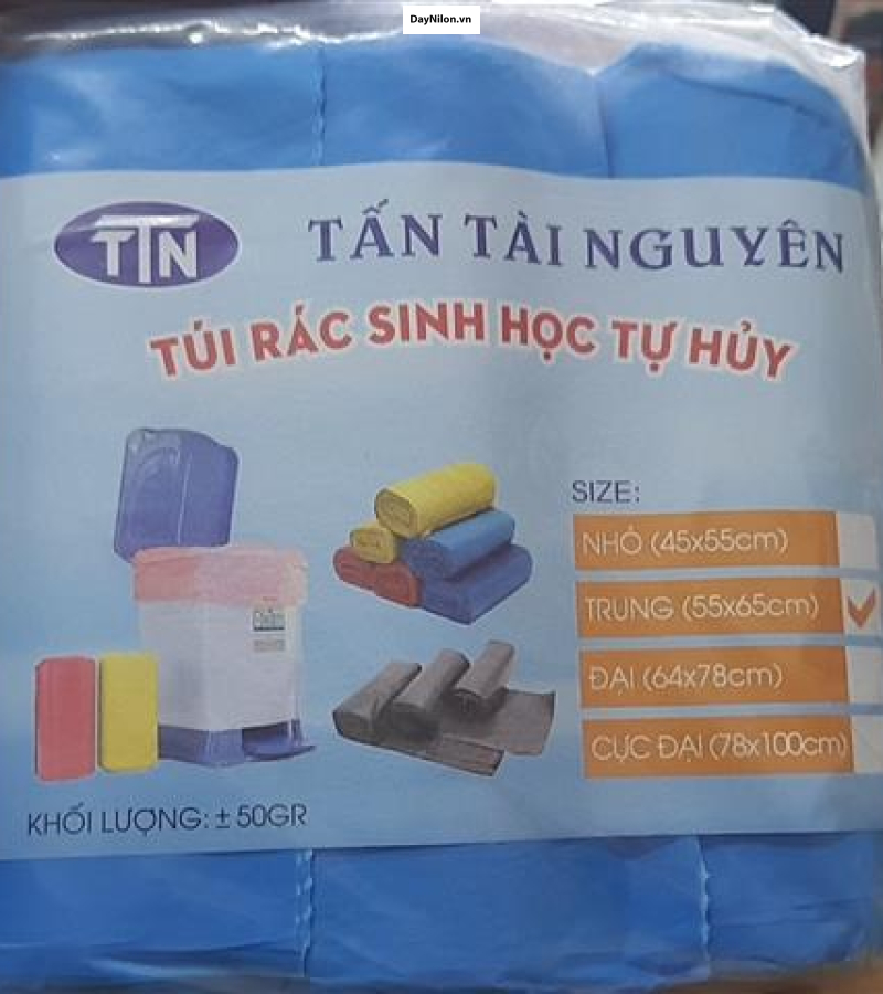 Túi rác Trung màu - Tấn Tài Nguyên